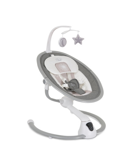 Електрическа люлка Cloud touch розов