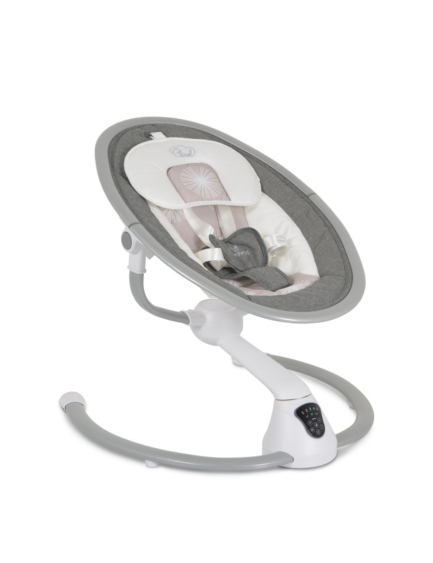 Електрическа люлка Cloud touch розов