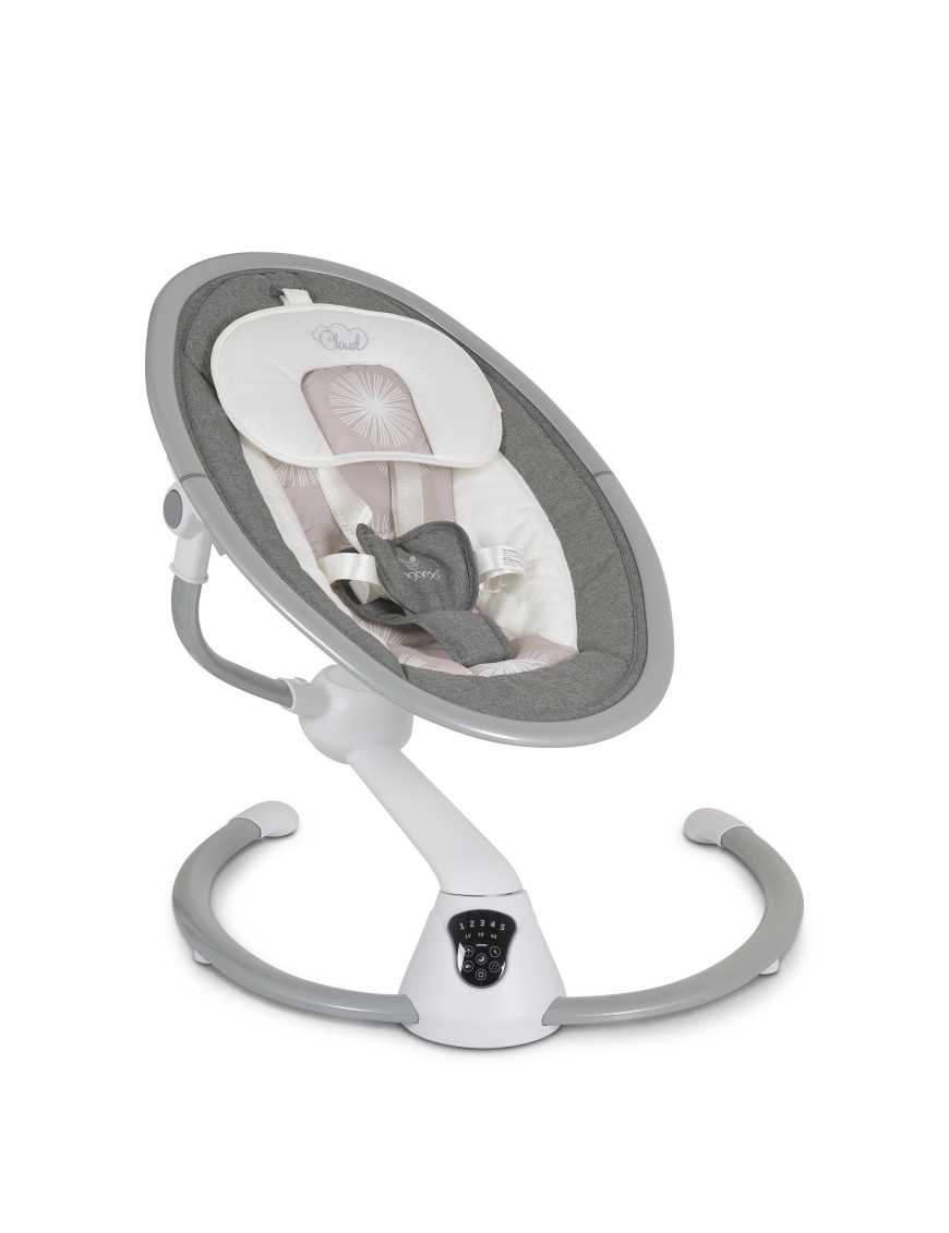 Електрическа люлка Cloud touch розов