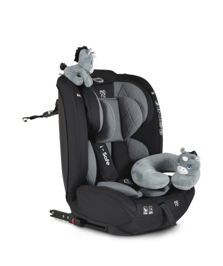 Стол за кола i-Safe 76-150cм сив