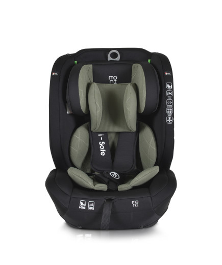 Стол за кола i-Safe 76-150cм зелен