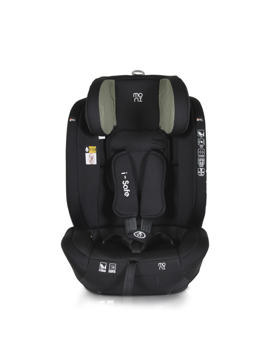 Стол за кола i-Safe 76-150cм зелен