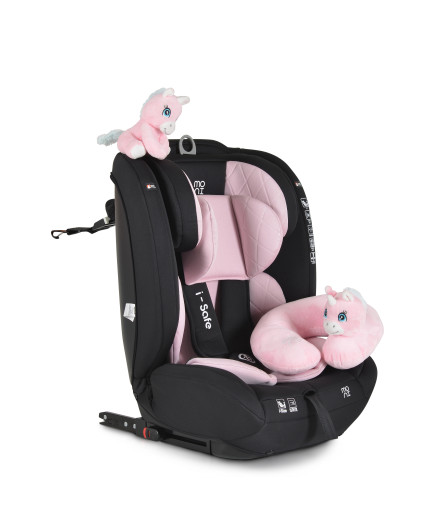 Стол за кола i-Safe 76-150cм розов