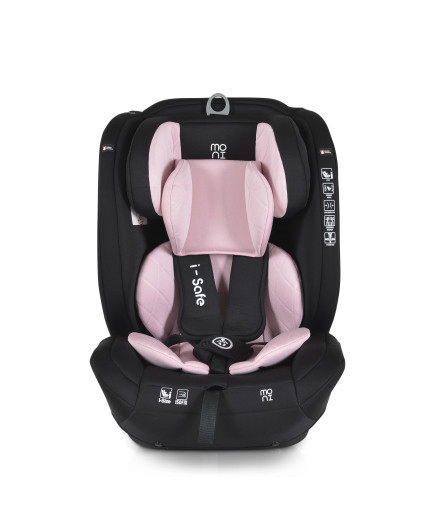 Стол за кола i-Safe 76-150cм розов