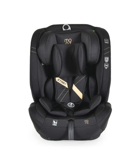 Стол за кола Start 76-150cм черен