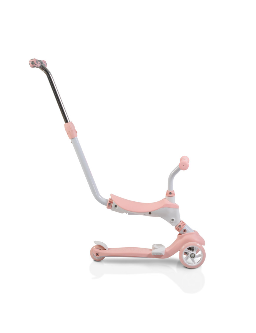 Тротинетка Tristar 3в1 розов-пастел