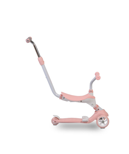 Тротинетка Tristar 3в1 розов-пастел