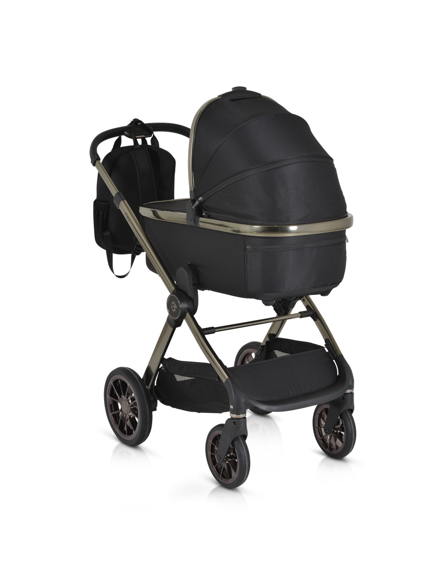 Комбинирана детска количка 2в1 iClick черен