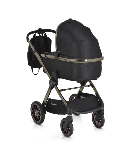 Комбинирана детска количка 2в1 iClick черен