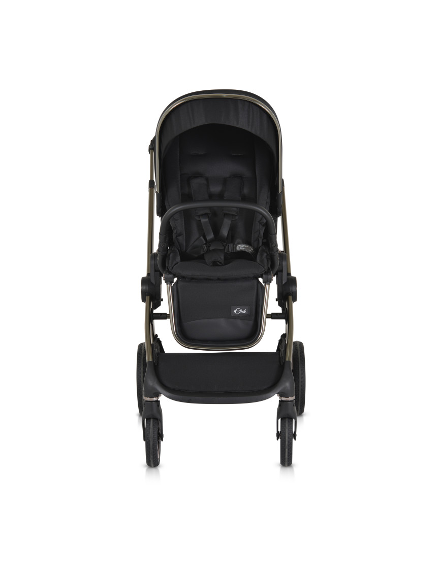 Комбинирана детска количка 2в1 iClick черен