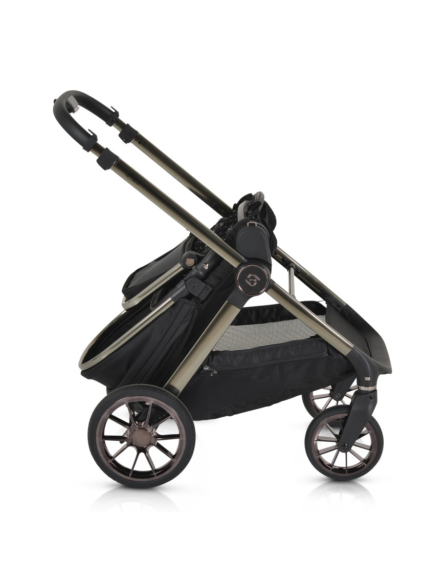 Комбинирана детска количка 2в1 iClick черен