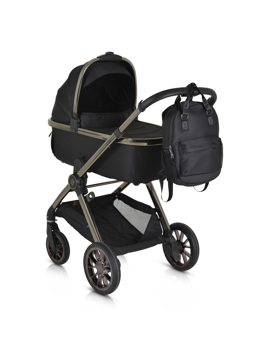 Комбинирана детска количка 2в1 iClick черен