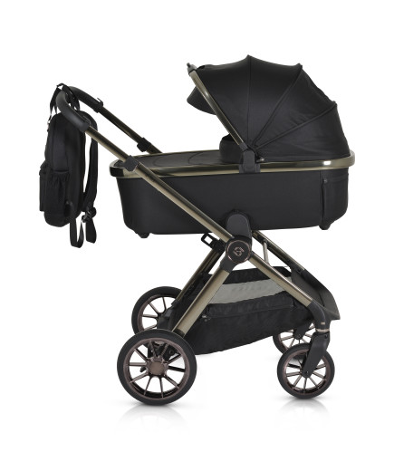 Комбинирана детска количка 2в1 iClick черен