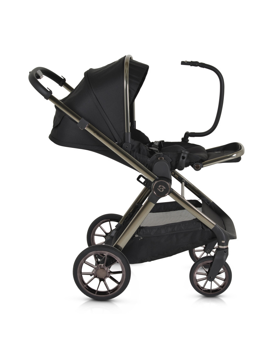 Комбинирана детска количка 2в1 iClick черен