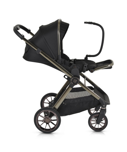 Комбинирана детска количка 2в1 iClick черен