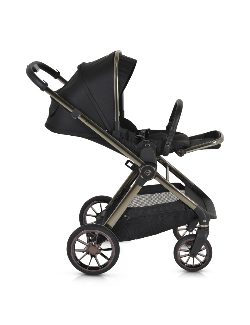 Комбинирана детска количка 2в1 iClick черен