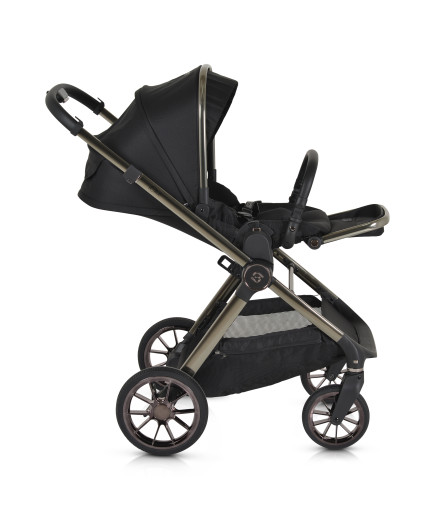 Комбинирана детска количка 2в1 iClick черен