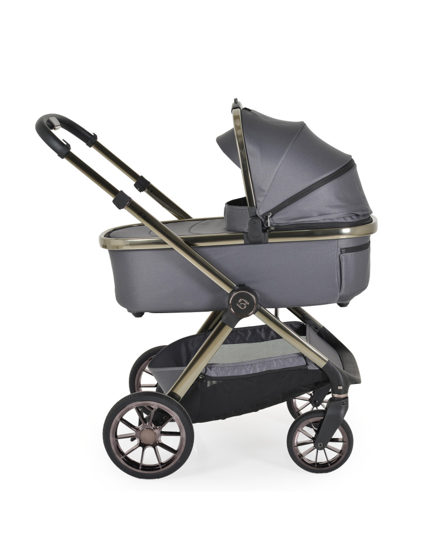 Комбинирана детска количка 2в1 iClick сив