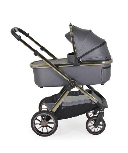 Комбинирана детска количка 2в1 iClick сив