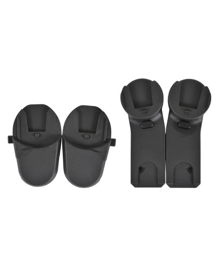 Комбинирана детска количка 2в1 iClick сив