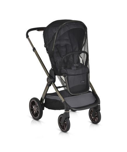 Комбинирана детска количка 2в1 iClick сив