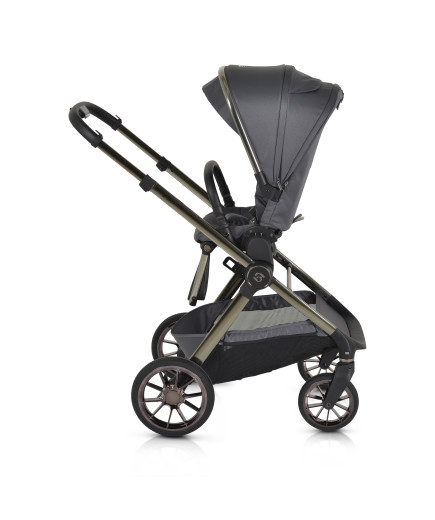 Комбинирана детска количка 2в1 iClick сив