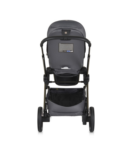 Комбинирана детска количка 2в1 iClick сив