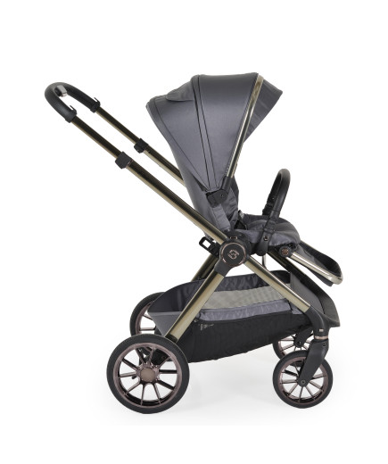 Комбинирана детска количка 2в1 iClick сив