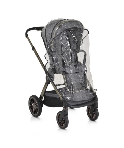 Комбинирана детска количка 2в1 iClick сив