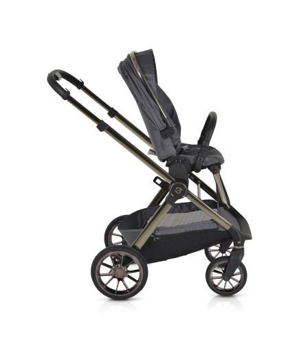 Комбинирана детска количка 2в1 iClick сив