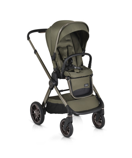 Комбинирана детска количка 2в1 iClick зелен