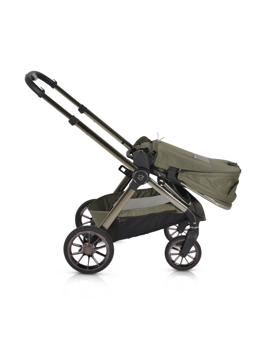 Комбинирана детска количка 2в1 iClick зелен