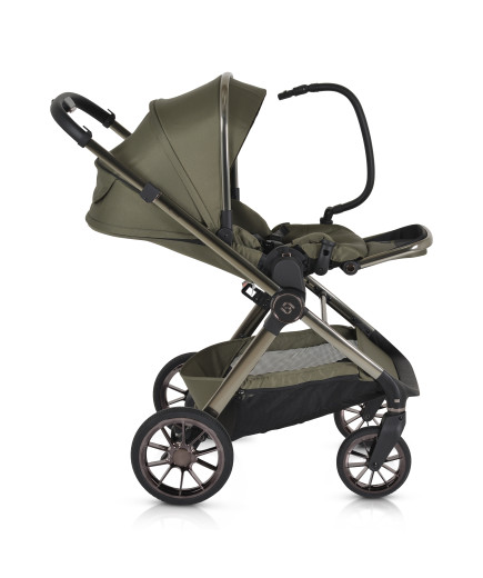 Комбинирана детска количка 2в1 iClick зелен