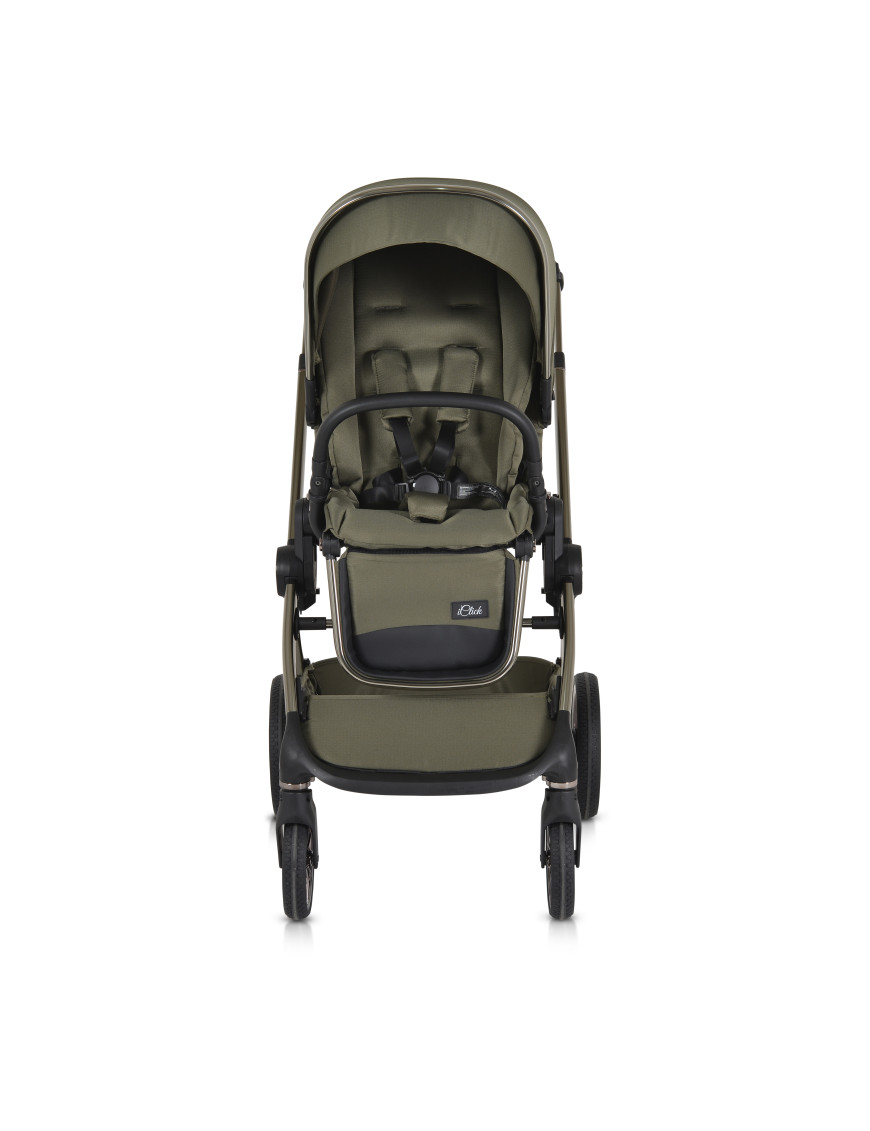 Комбинирана детска количка 2в1 iClick зелен