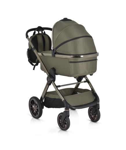 Комбинирана детска количка 2в1 iClick зелен