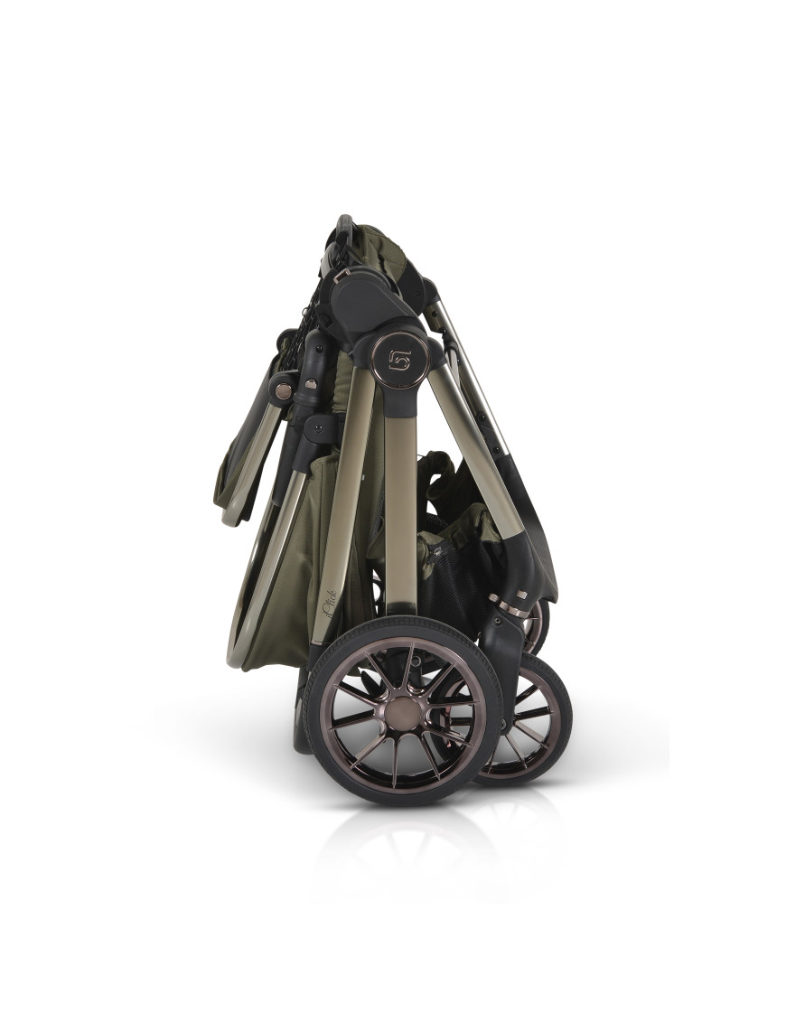 Комбинирана детска количка 2в1 iClick зелен