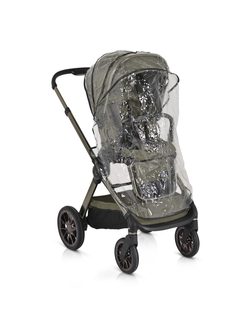 Комбинирана детска количка 2в1 iClick зелен