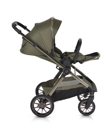 Комбинирана детска количка 2в1 iClick зелен