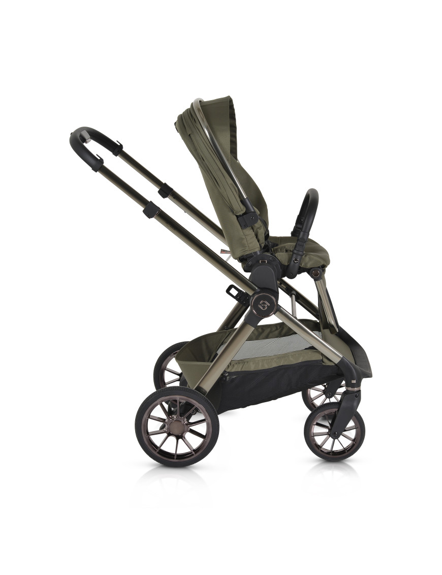 Комбинирана детска количка 2в1 iClick зелен