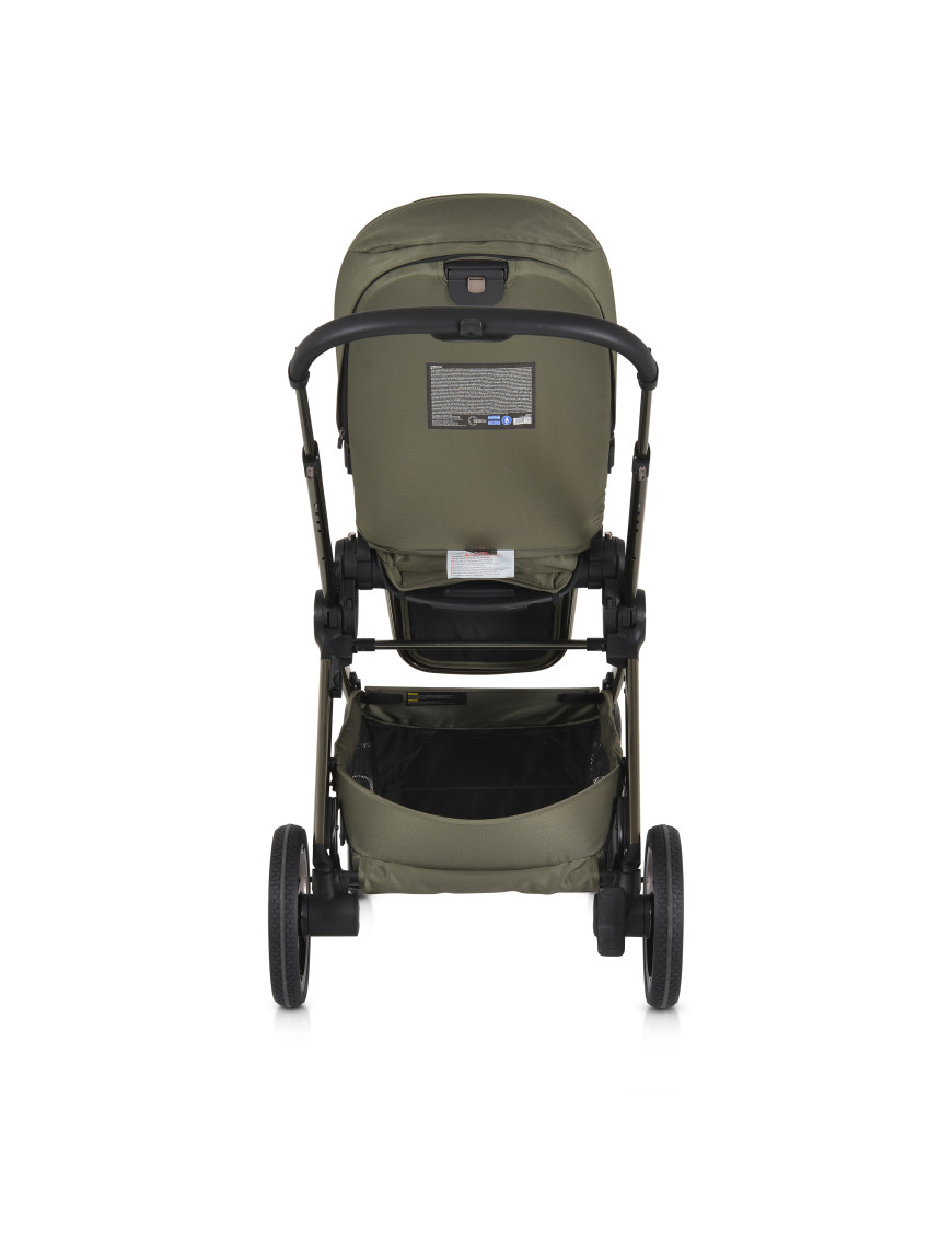 Комбинирана детска количка 2в1 iClick зелен