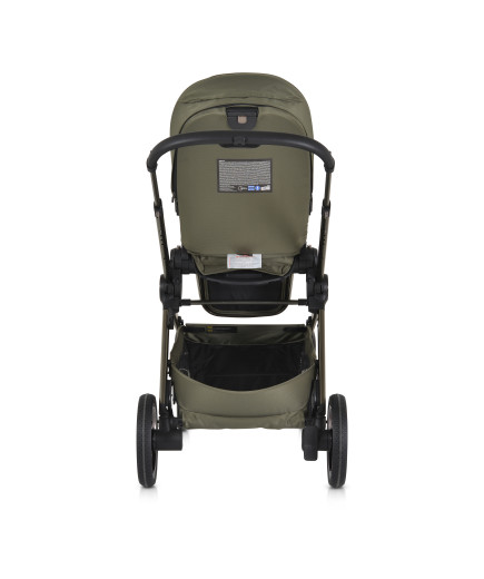 Комбинирана детска количка 2в1 iClick зелен