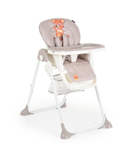 Детски Стол за хранене Hunny мече бежов