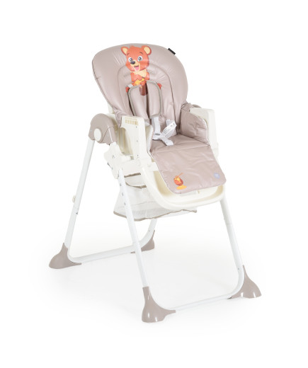 Детски Стол за хранене Hunny мече бежов