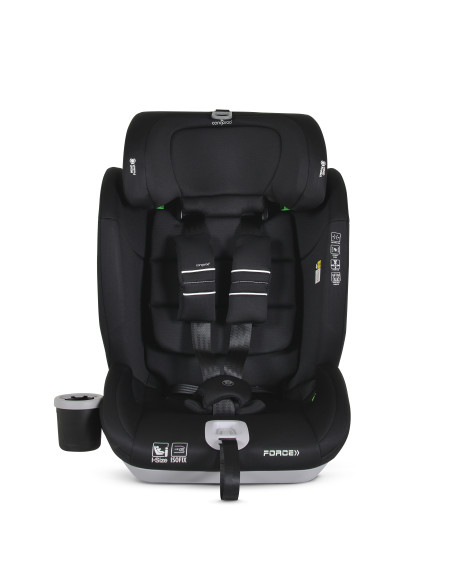 Стол за кола Force 76-150cм черен