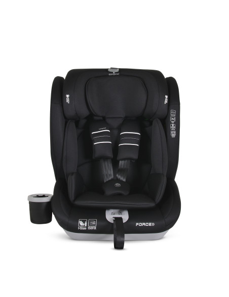 Стол за кола Force 76-150cм черен