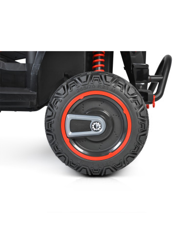 Акумулаторен джип Beast червен