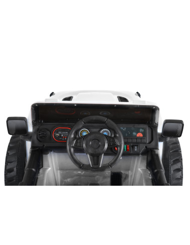 Акумулаторен джип Fuego бял