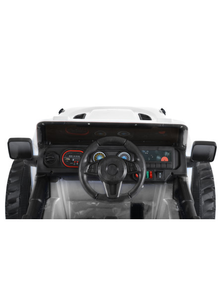 Акумулаторен джип Fuego бял