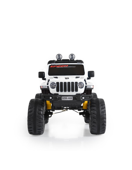 Акумулаторен джип Fuego бял