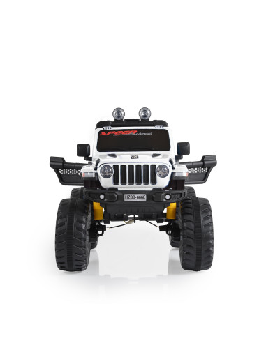 Акумулаторен джип Fuego бял